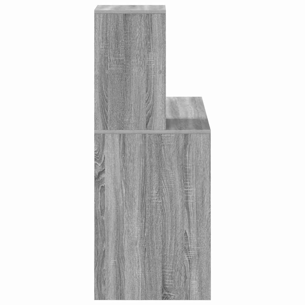 Stol s policom Siva Sonoma 102 x 50 x 124 cm Konstruirano drvo