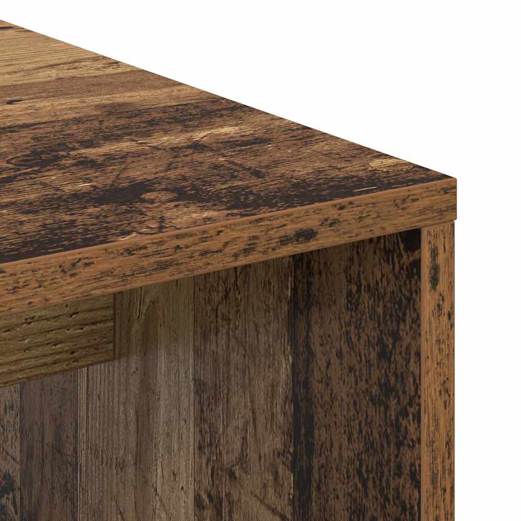 Stol s policom Staro drvo 102 x 50 x 124 cm Konstruirano drvo