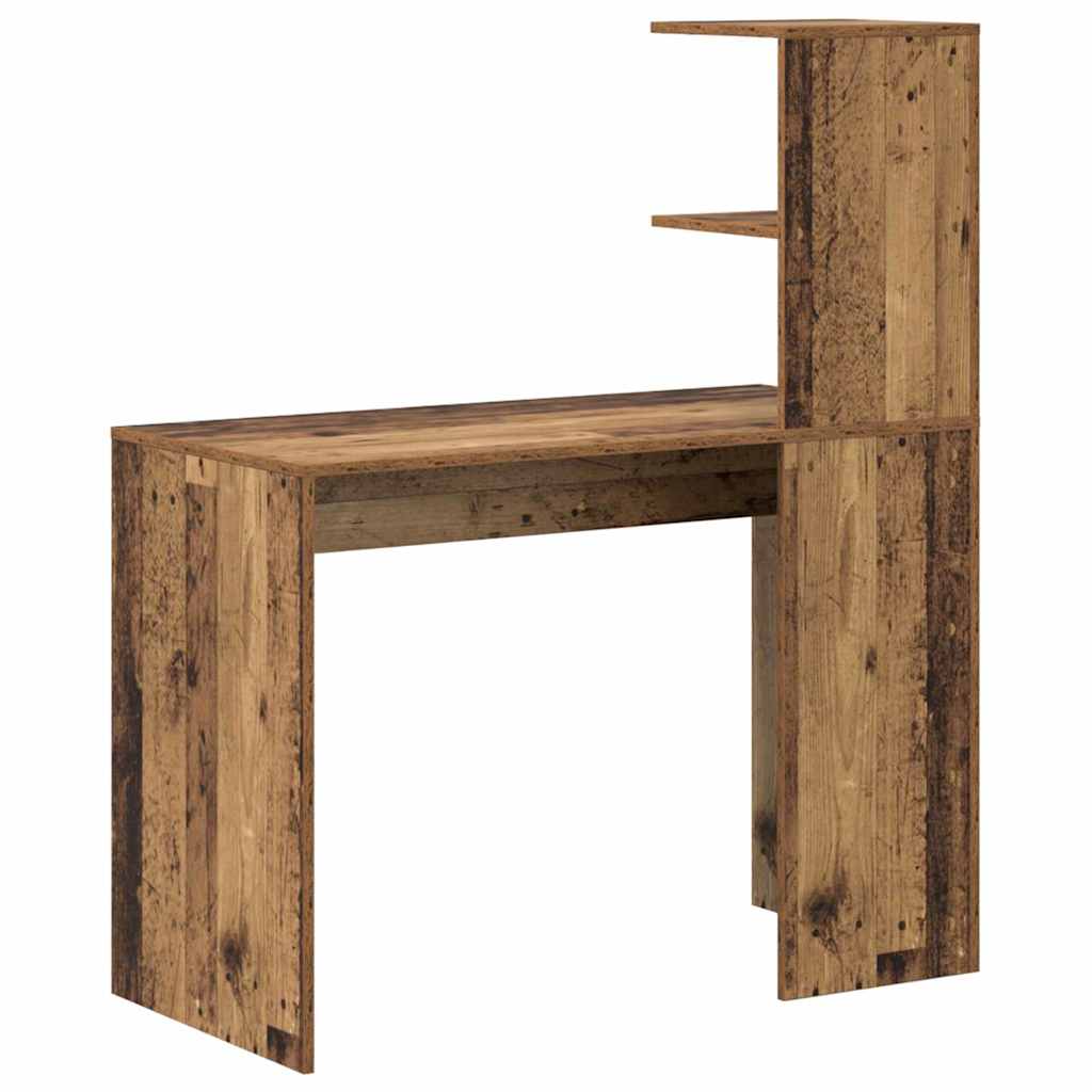 Stol s policom Staro drvo 102 x 50 x 124 cm Konstruirano drvo