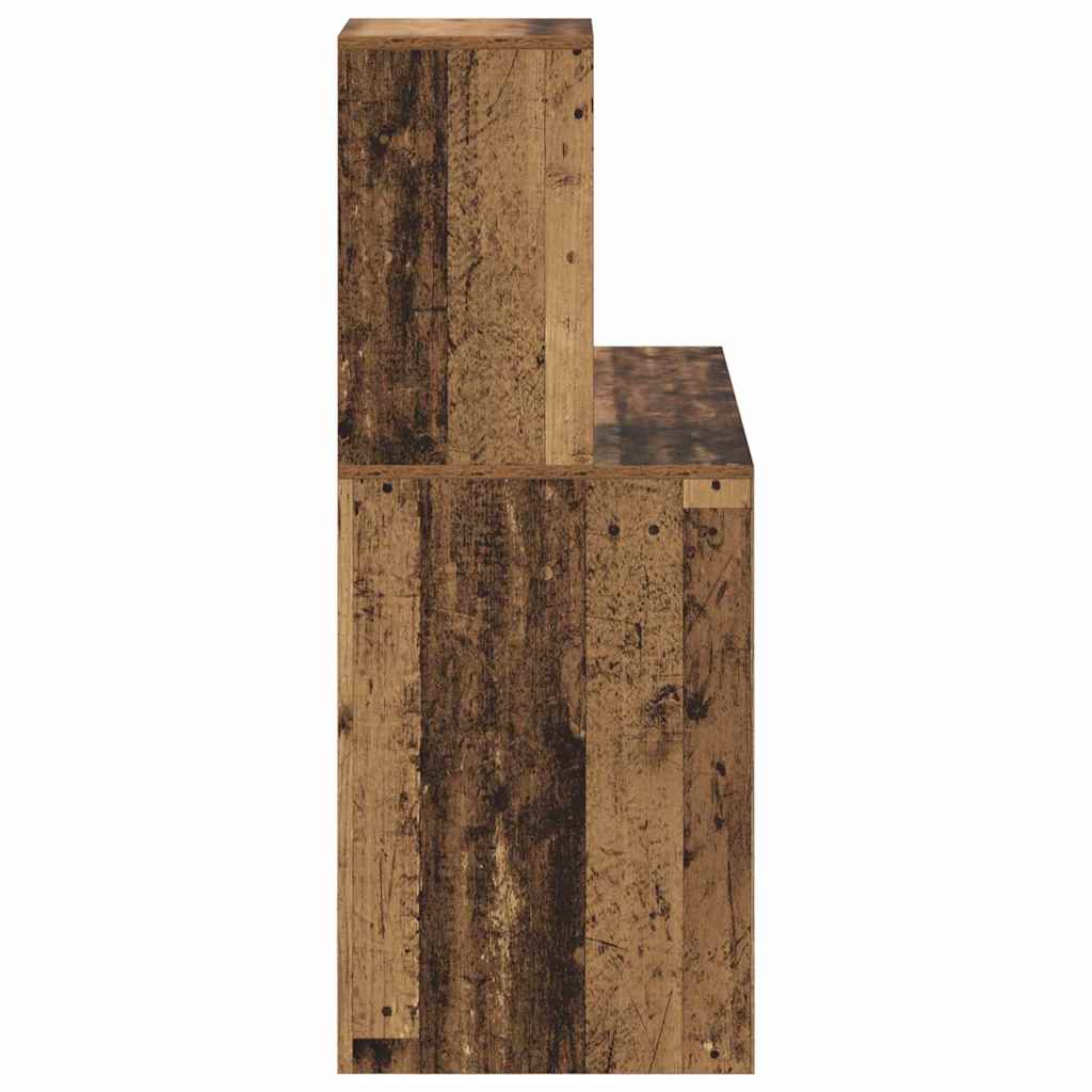 Stol s policom Staro drvo 102 x 50 x 124 cm Konstruirano drvo