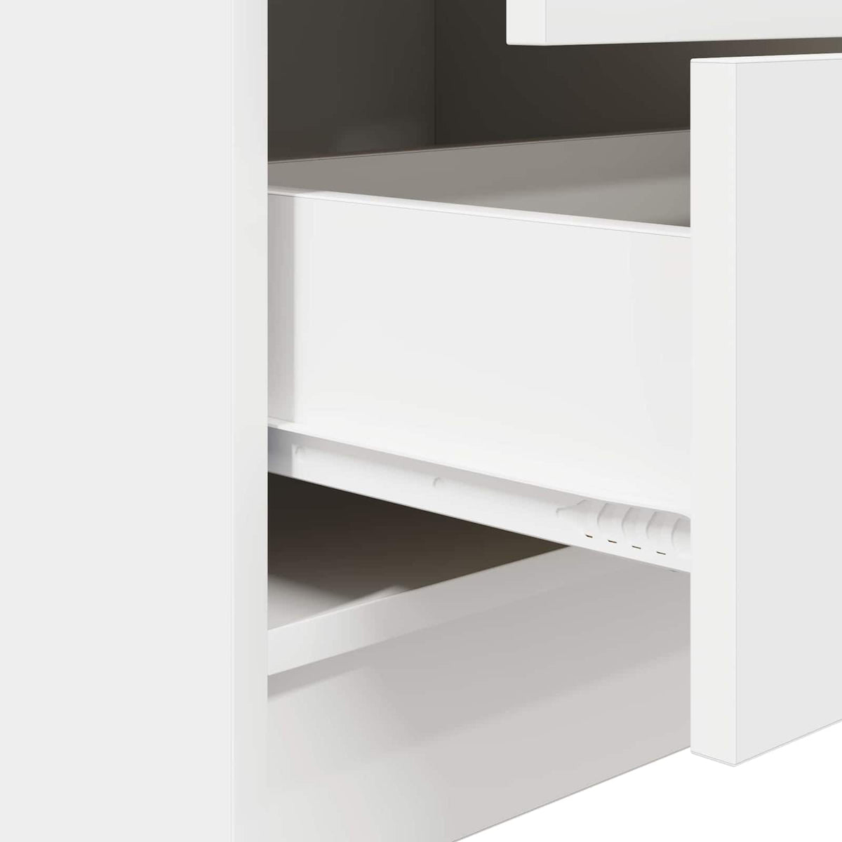 Highboard s ladicama Bijelo 45,5 x 34 x 127 cm