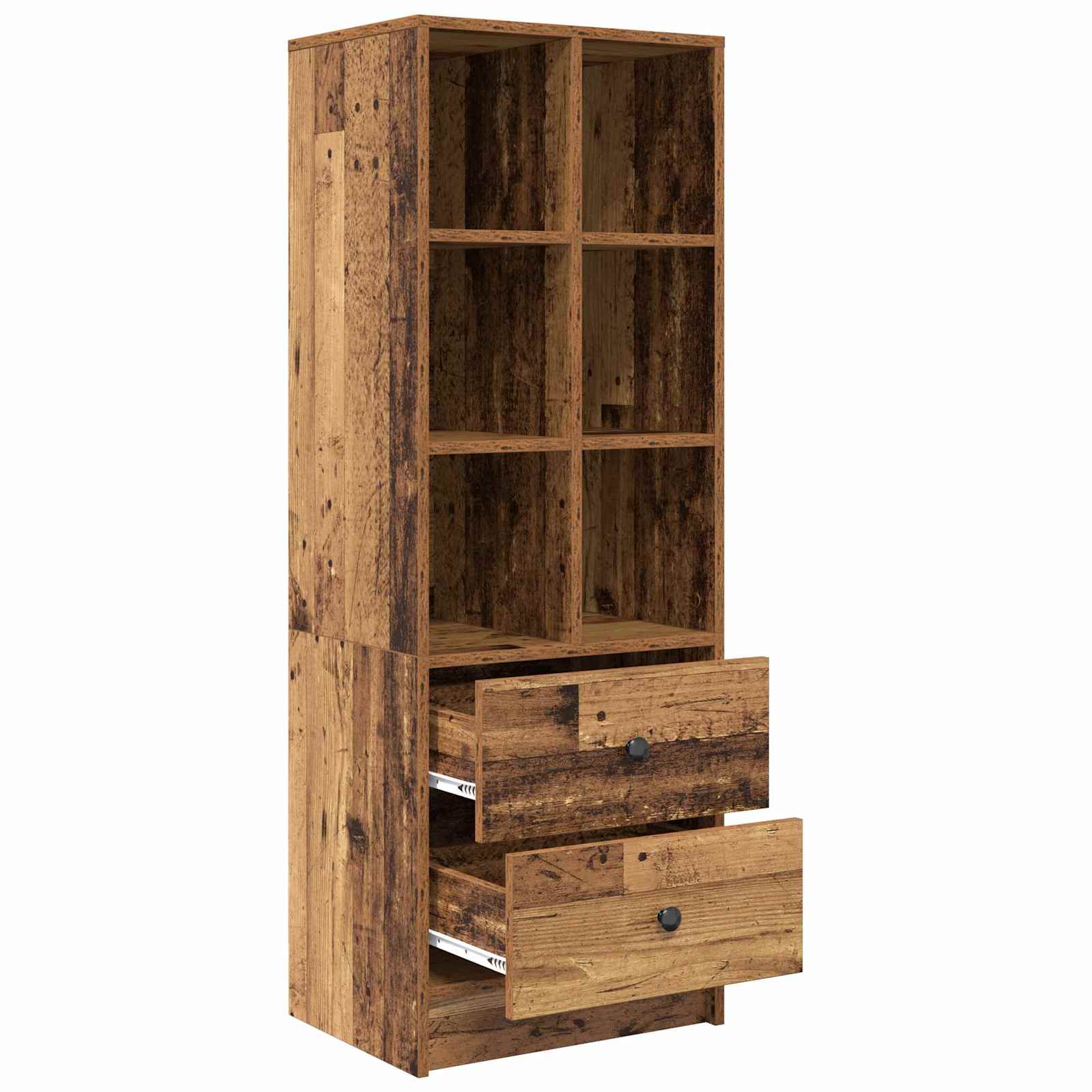 Highboard s ladicama Staro drvo 45,5 x 34 x 127 cm