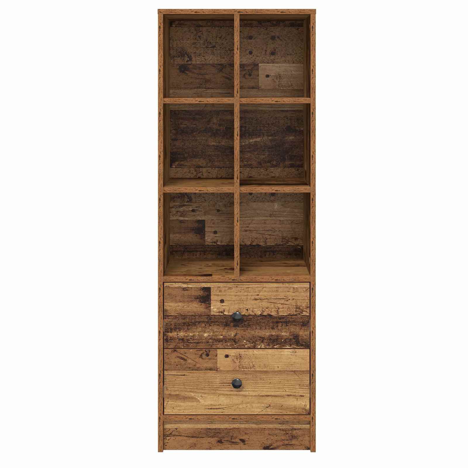 Highboard s ladicama Staro drvo 45,5 x 34 x 127 cm
