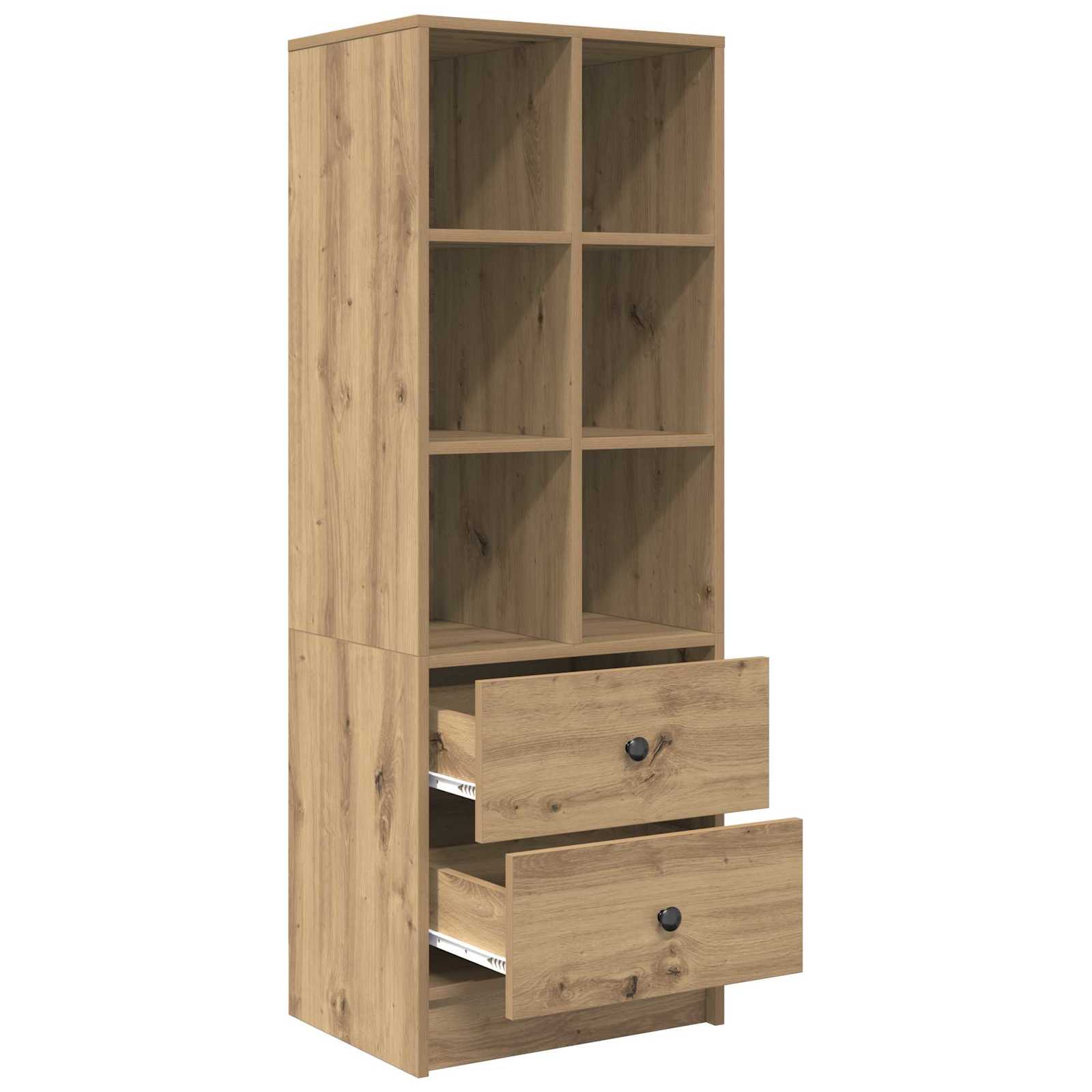 Highboard s ladicama Umjetnički hrast 45,5 x 34 x 127 cm