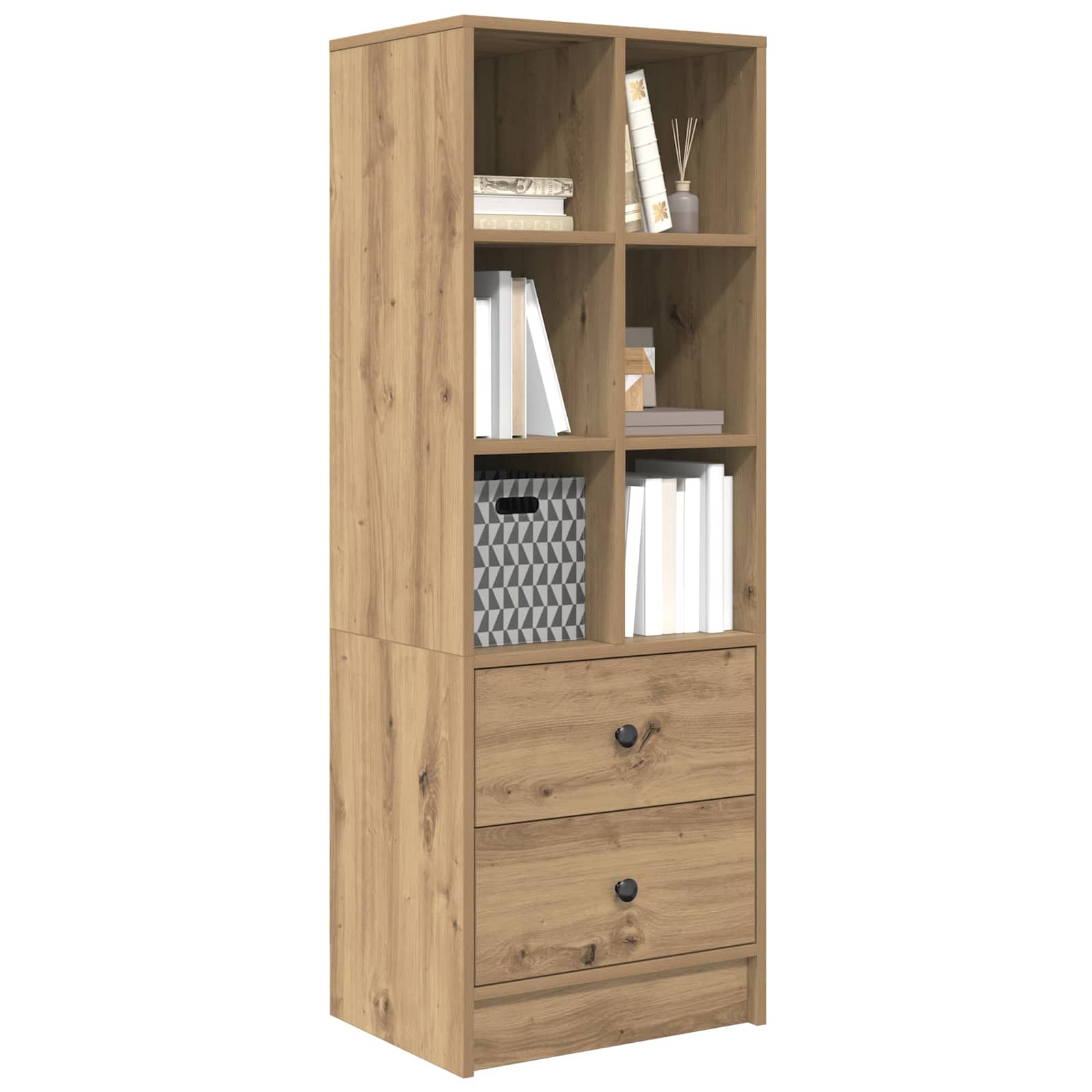 Highboard s ladicama Umjetnički hrast 45,5 x 34 x 127 cm