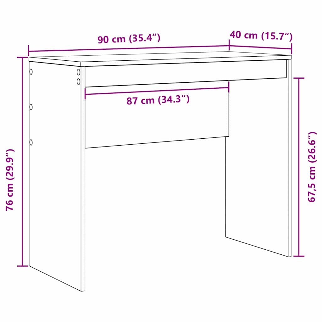 Stol Staro drvo 90 x 40 x 76 cm