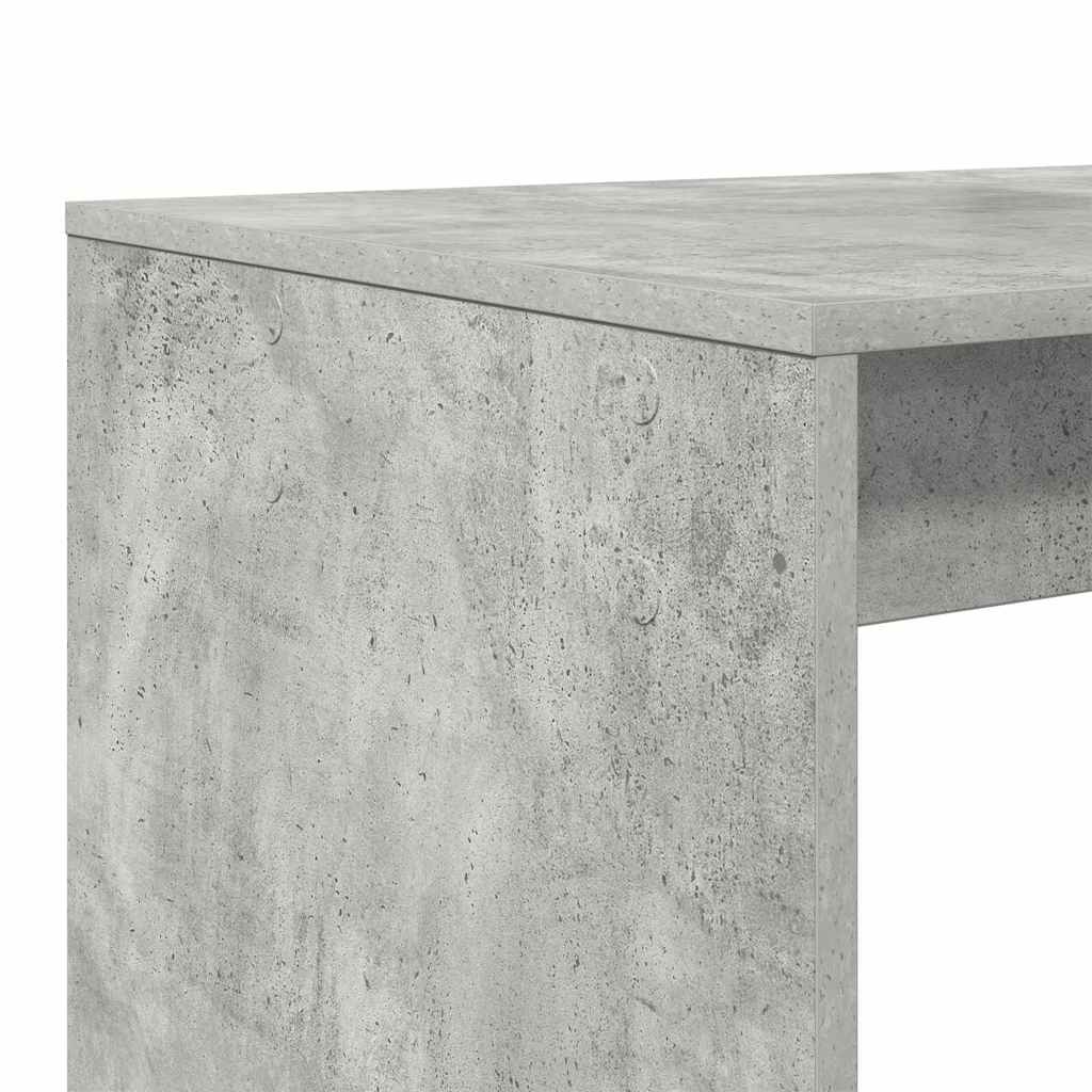 Stol Betonski sivi 108 x 55 x 103.5 cm Konstruirano drvo