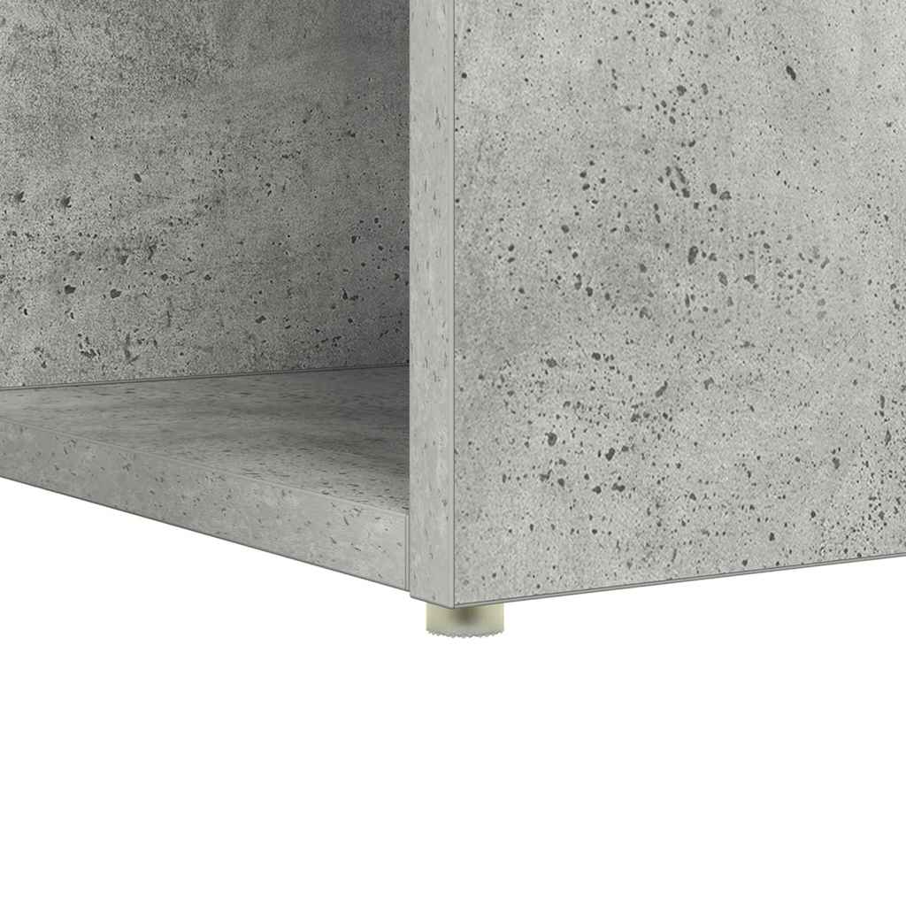 Stol Betonski sivi 108 x 55 x 103.5 cm Konstruirano drvo