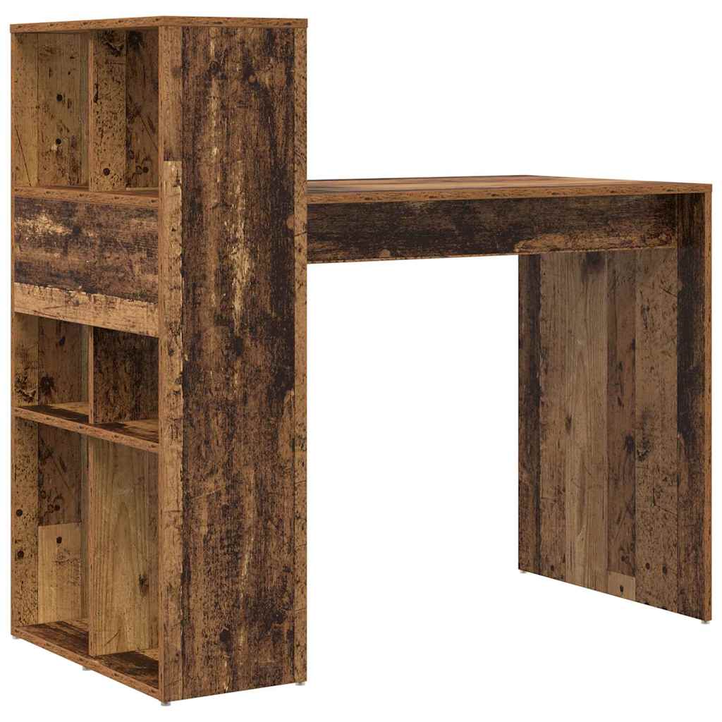Stol s policom Staro drvo 108 x 55 x 103.5 cm Konstruirano drvo