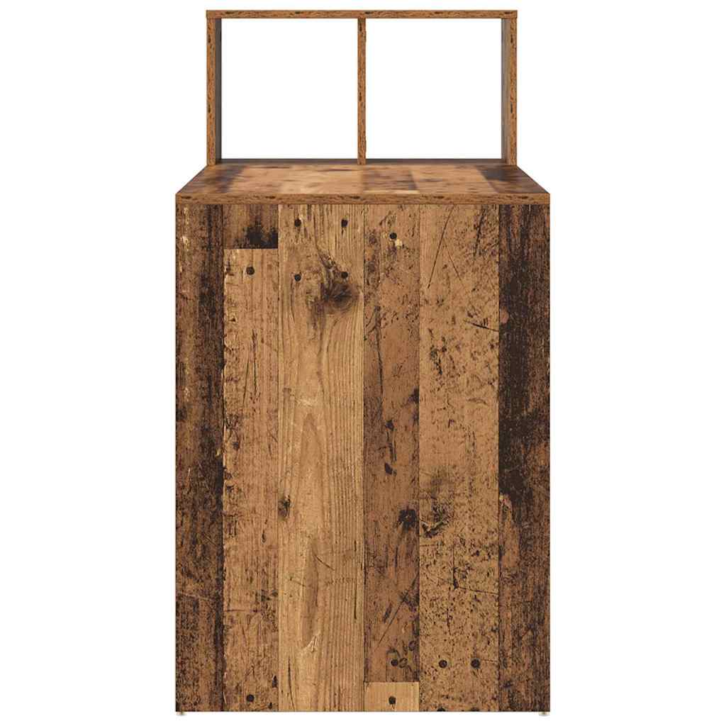 Stol s policom Staro drvo 108 x 55 x 103.5 cm Konstruirano drvo