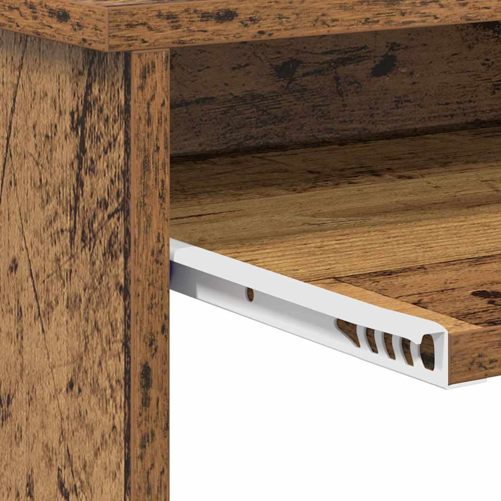 Stol s ladicama Staro drvo 106 x 41 x 88.5 cm Konstruirano drvo