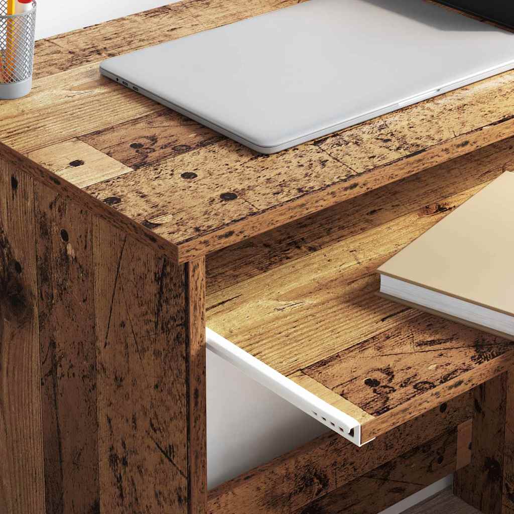 Stol s ladicama Staro drvo 106 x 41 x 88.5 cm Konstruirano drvo