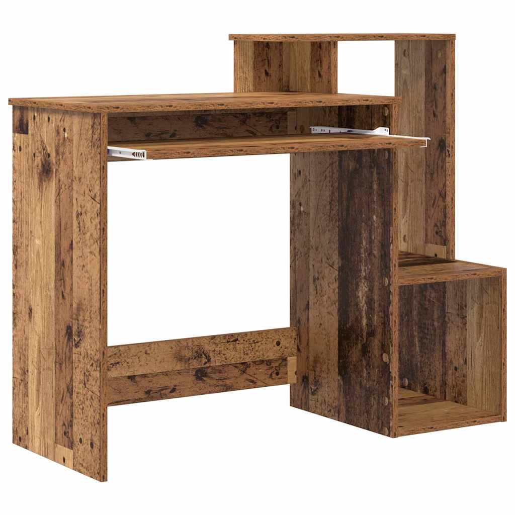 Stol s ladicama Staro drvo 106 x 41 x 88.5 cm Konstruirano drvo