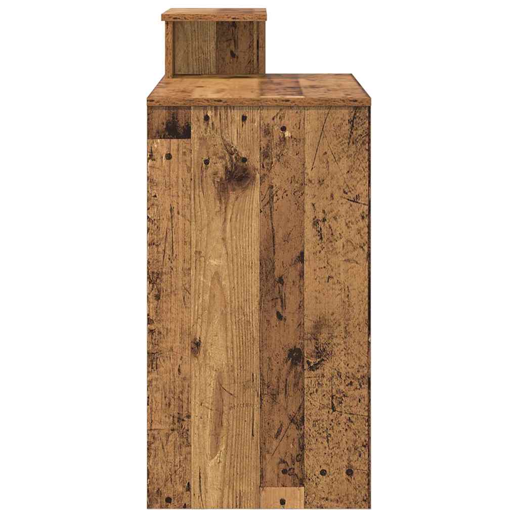 Stol s ladicama Staro drvo 106 x 41 x 88.5 cm Konstruirano drvo