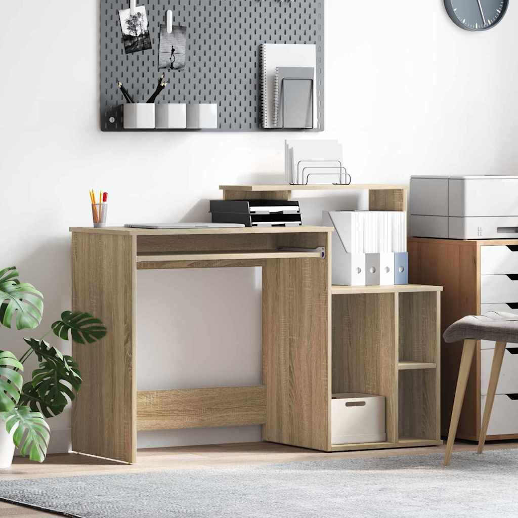 Stol Sonoma hrast 120,5 x 44 x 88,5 cm Konstruirano drvo