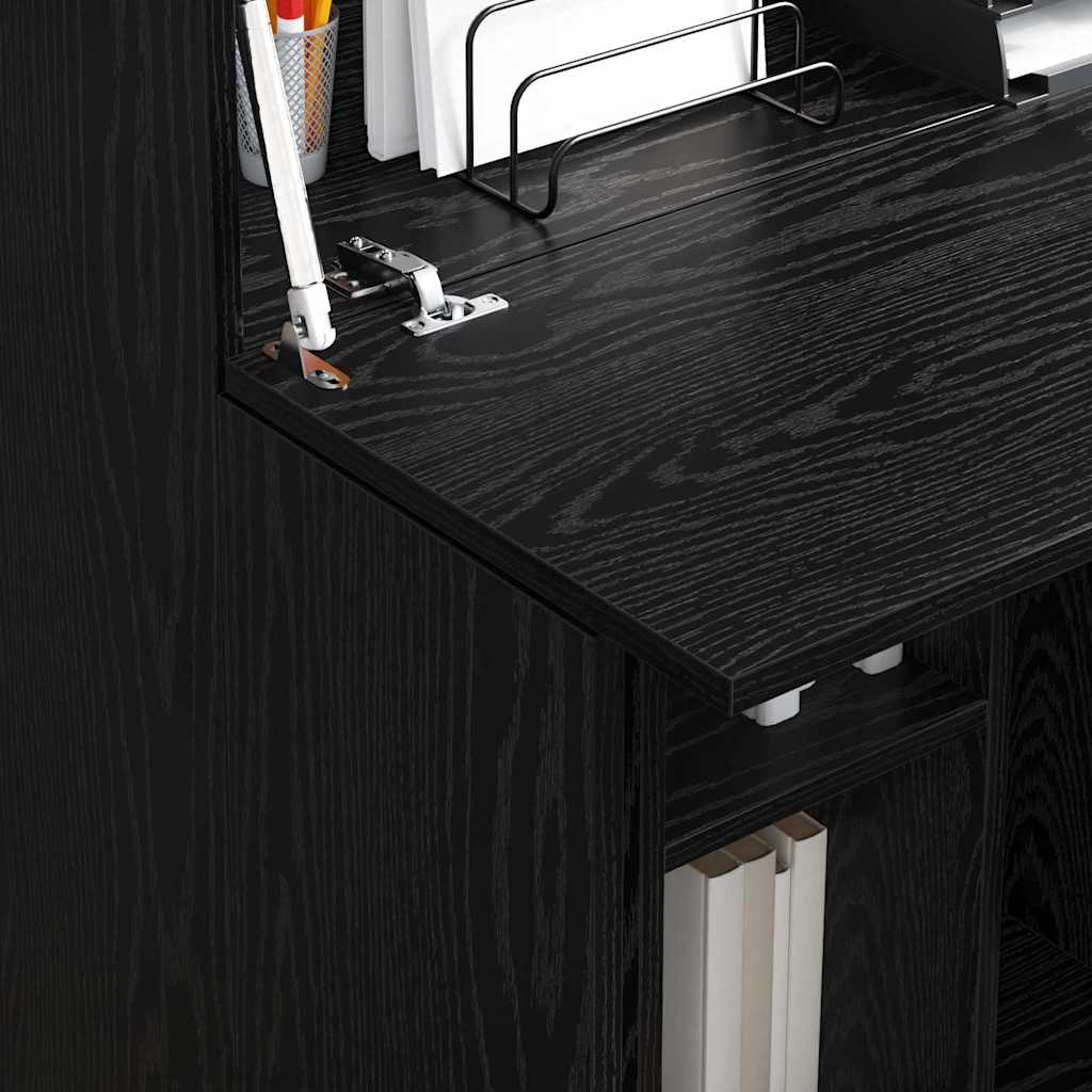 Stol Crni hrast 71.5 x 31.5 x 106.5 cm Konstruirano drvo