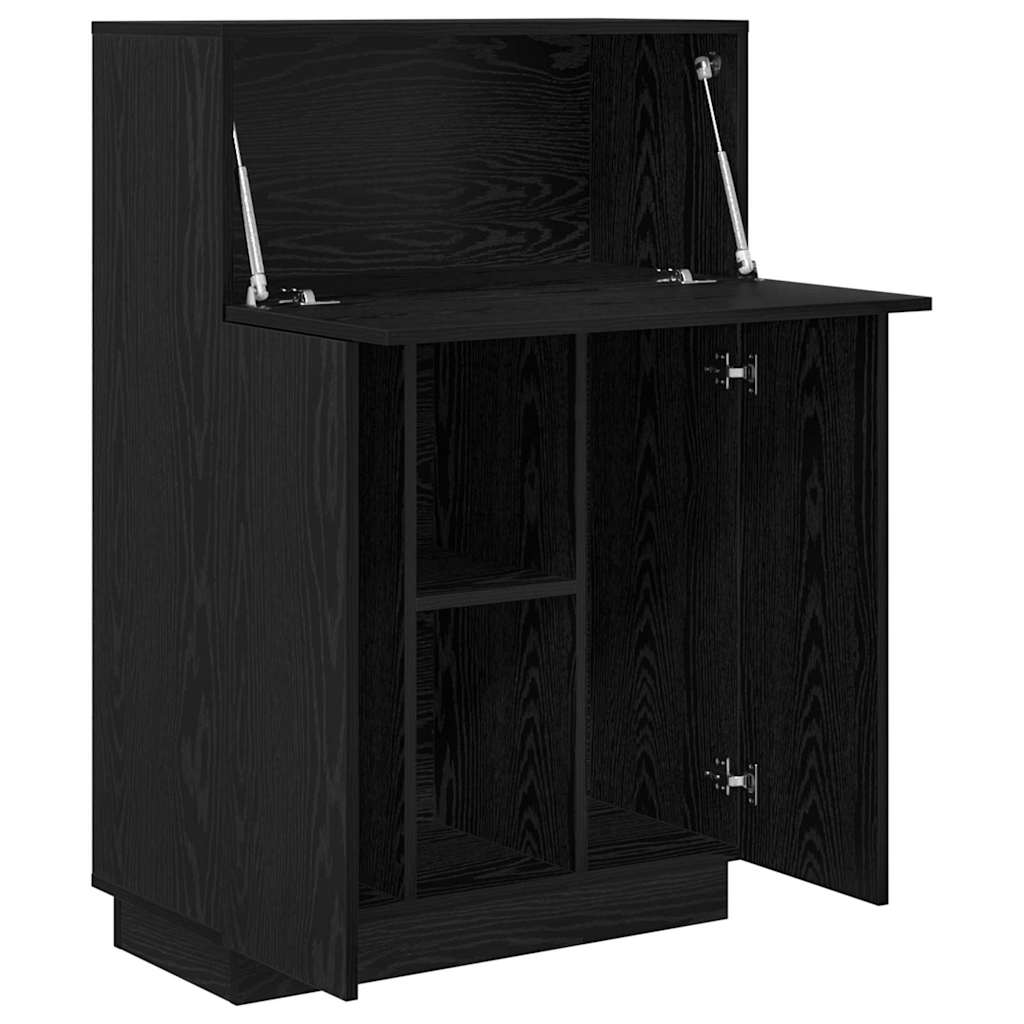 Stol Crni hrast 71.5 x 31.5 x 106.5 cm Konstruirano drvo
