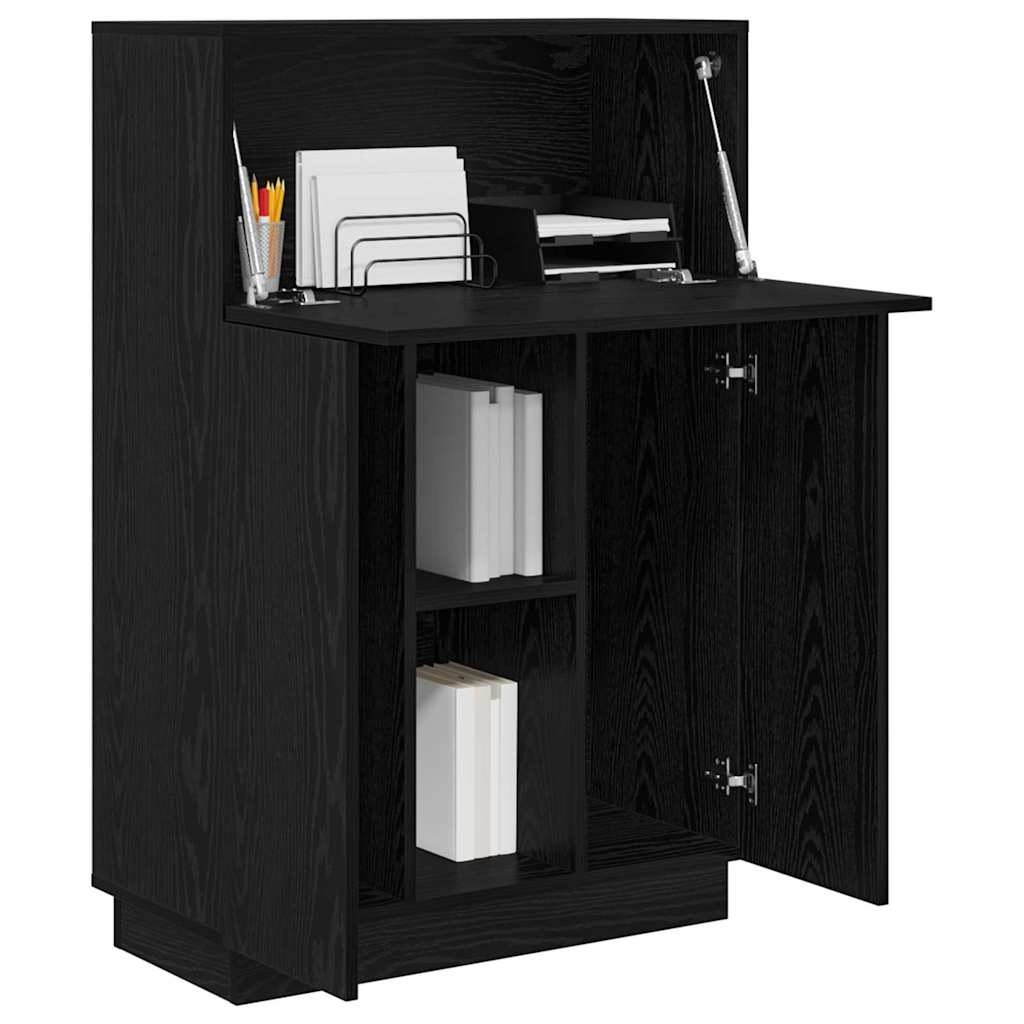 Stol Crni hrast 71.5 x 31.5 x 106.5 cm Konstruirano drvo