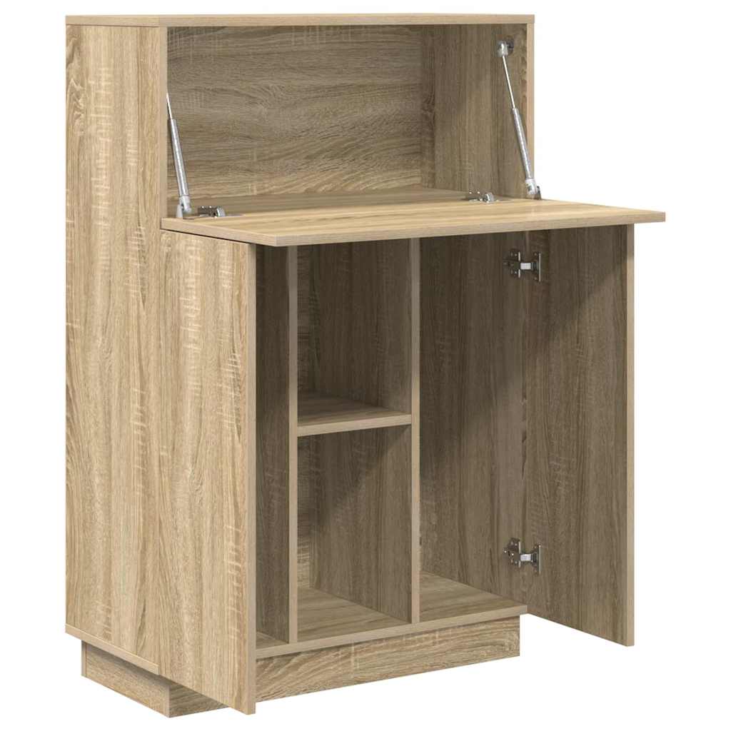 Stol Sonoma hrast 71.5 x 31.5 x 106.5 cm Konstruirano drvo