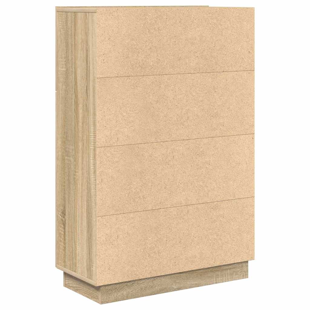 Stol Sonoma hrast 71.5 x 31.5 x 106.5 cm Konstruirano drvo