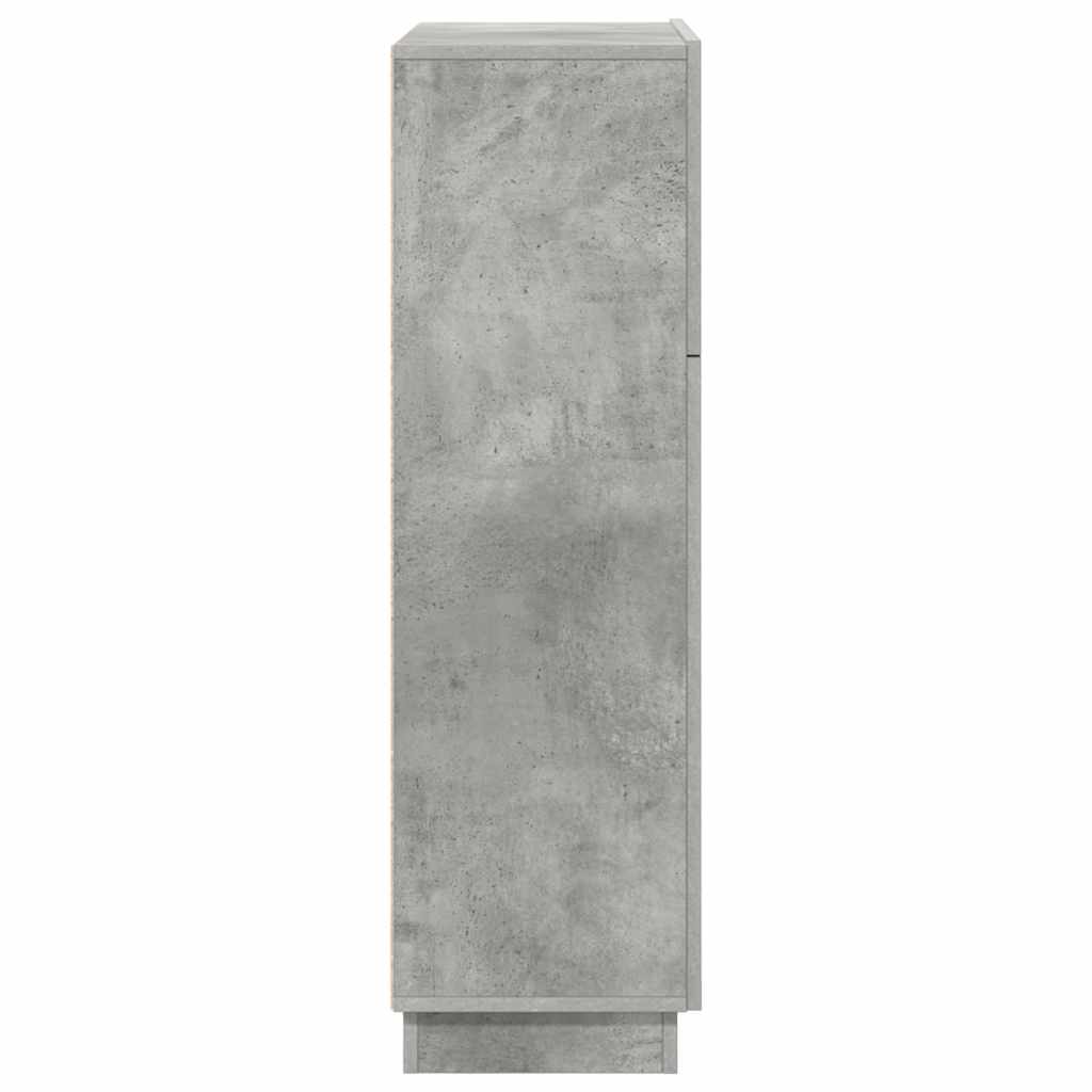 Stol Betonski sivi 71.5 x 31.5 x 106.5 cm Konstruirano drvo