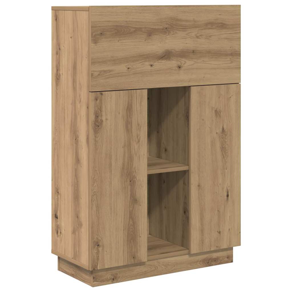 Stol Umjetnički hrast 71.5 x 31.5 x 106.5 cm Konstruirano drvo
