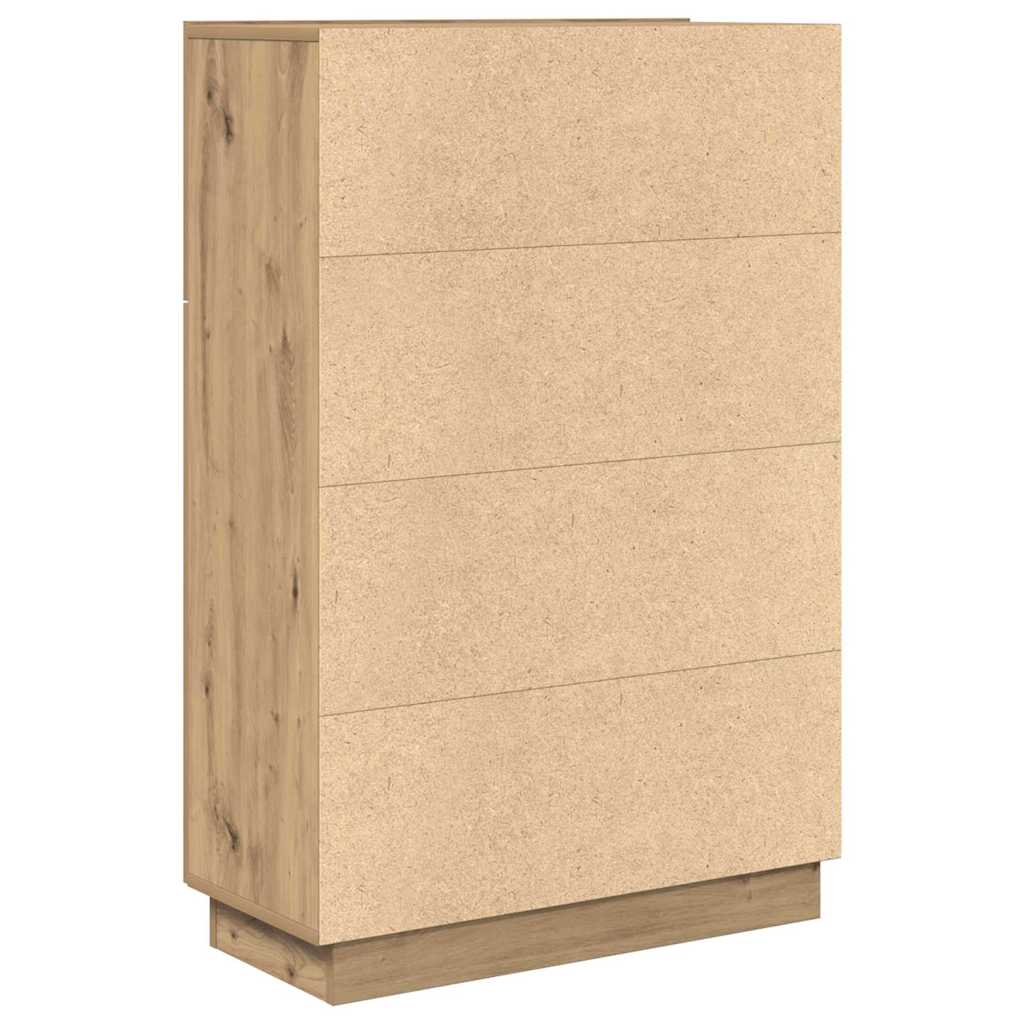 Stol Umjetnički hrast 71.5 x 31.5 x 106.5 cm Konstruirano drvo