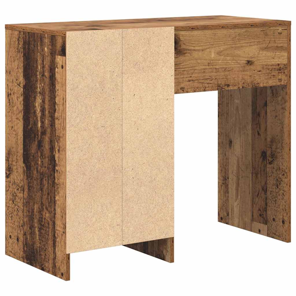 Stol s ladicama Staro drvo 90 x 37.5 x 75 cm Konstruirano drvo