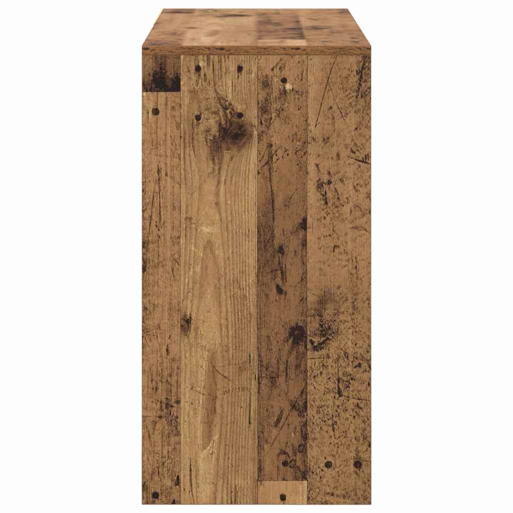 Stol s ladicama Staro drvo 90 x 37.5 x 75 cm Konstruirano drvo