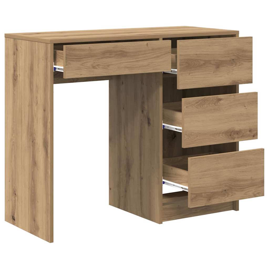 Stol Umjetnički hrast 90 x 37.5 x 75 cm Konstruirano drvo