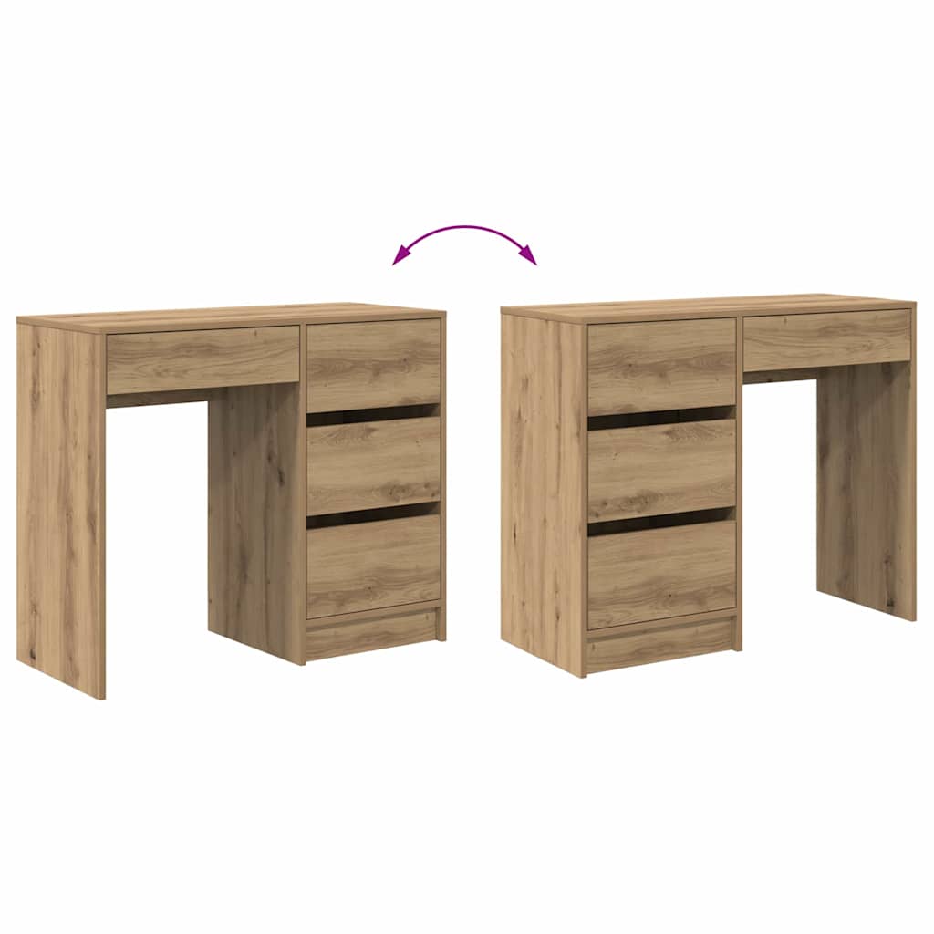Stol Umjetnički hrast 90 x 37.5 x 75 cm Konstruirano drvo