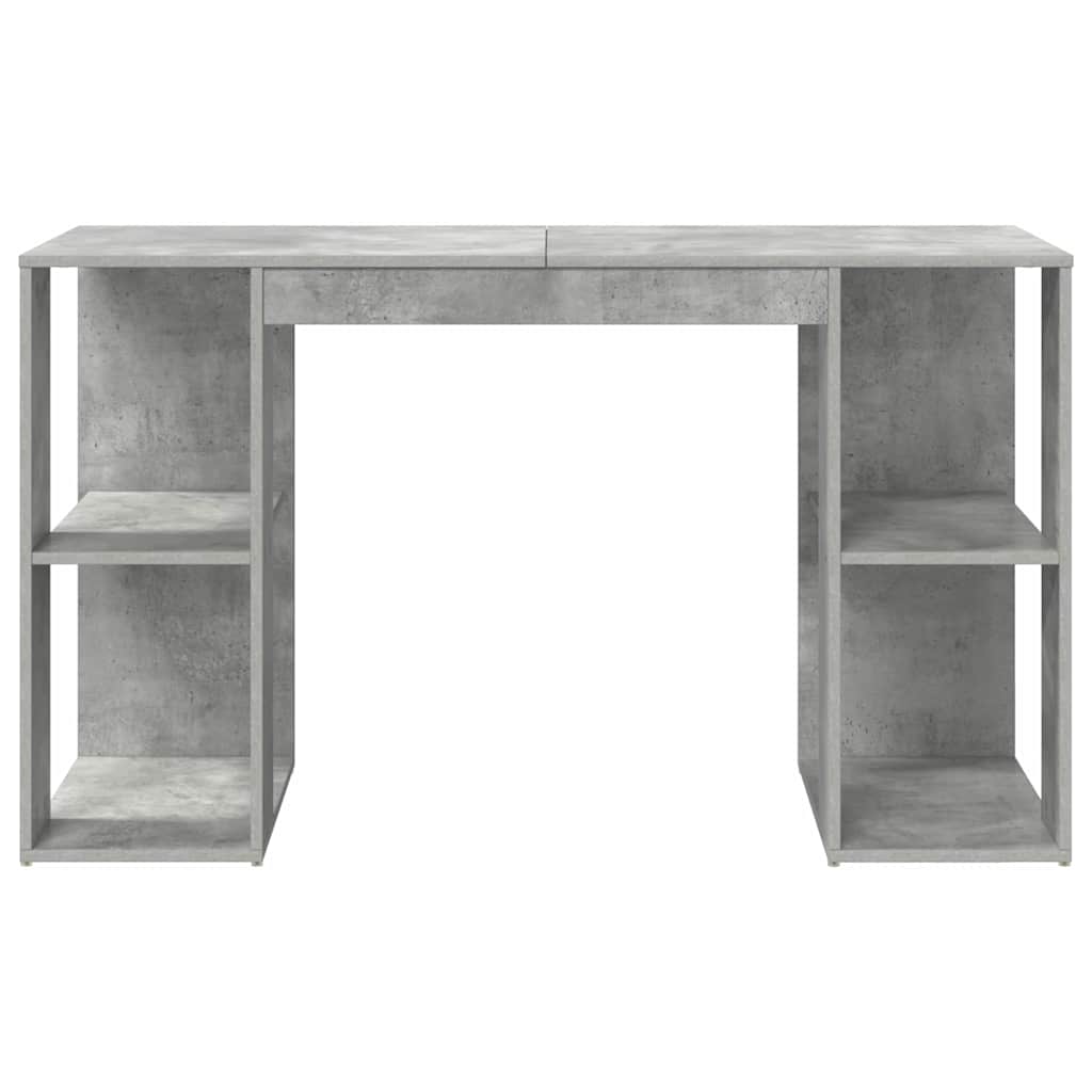 Stol Betonski sivi 130 x 50.5 x 75 cm Konstruirano drvo