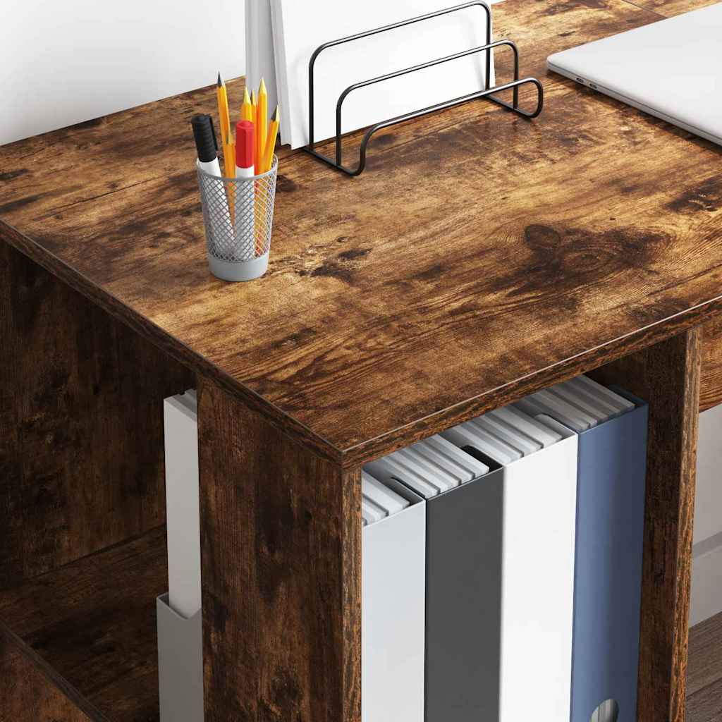 Stol Dimljeni hrast 130 x 50.5 x 75 cm Konstruirano drvo