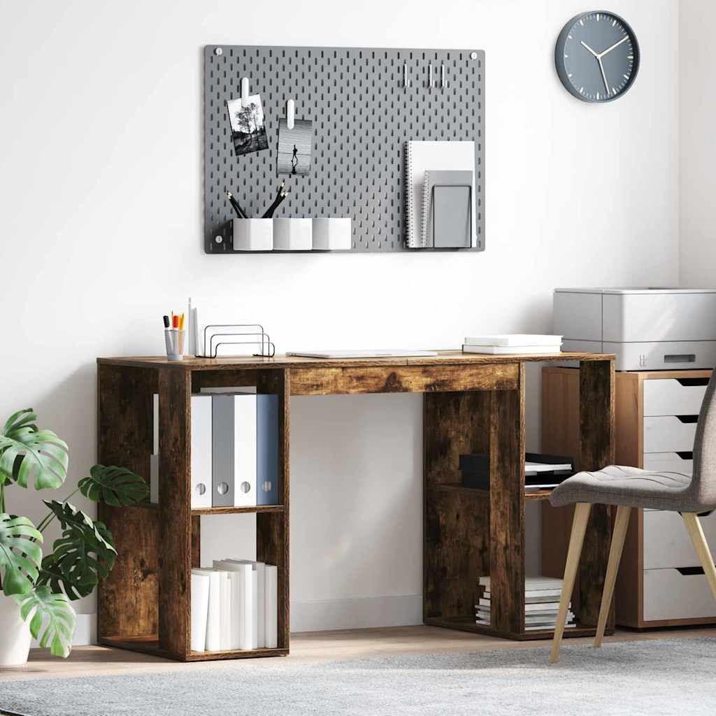 Stol Dimljeni hrast 130 x 50.5 x 75 cm Konstruirano drvo