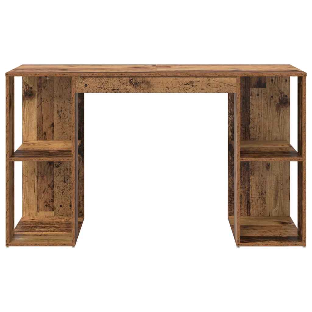 Stol s policom Staro drvo 130 x 50.5 x 75 cm Konstruirano drvo