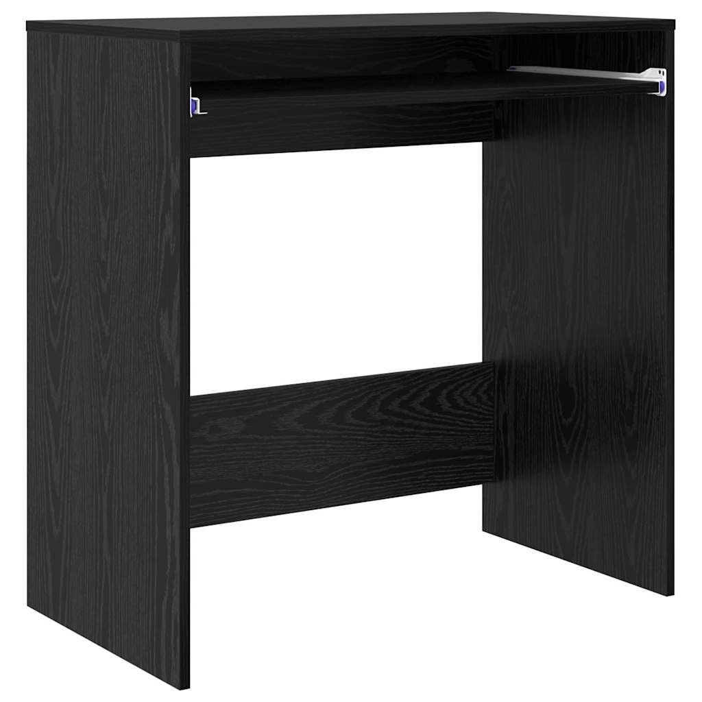 Stol s ladicama Crni hrast 77.5 x 43 x 79 cm Konstruirano drvo