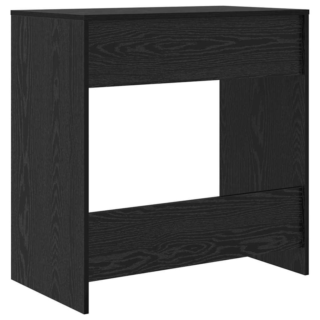 Stol s ladicama Crni hrast 77.5 x 43 x 79 cm Konstruirano drvo