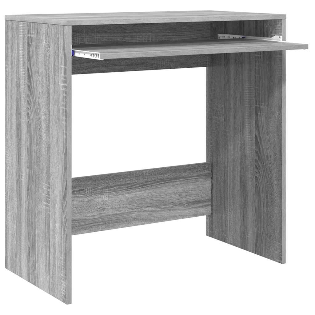 Stol s ladicama Siva Sonoma 77.5 x 43 x 79 cm Konstruirano drvo
