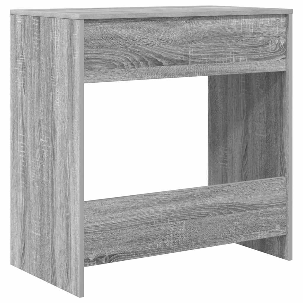 Stol s ladicama Siva Sonoma 77.5 x 43 x 79 cm Konstruirano drvo