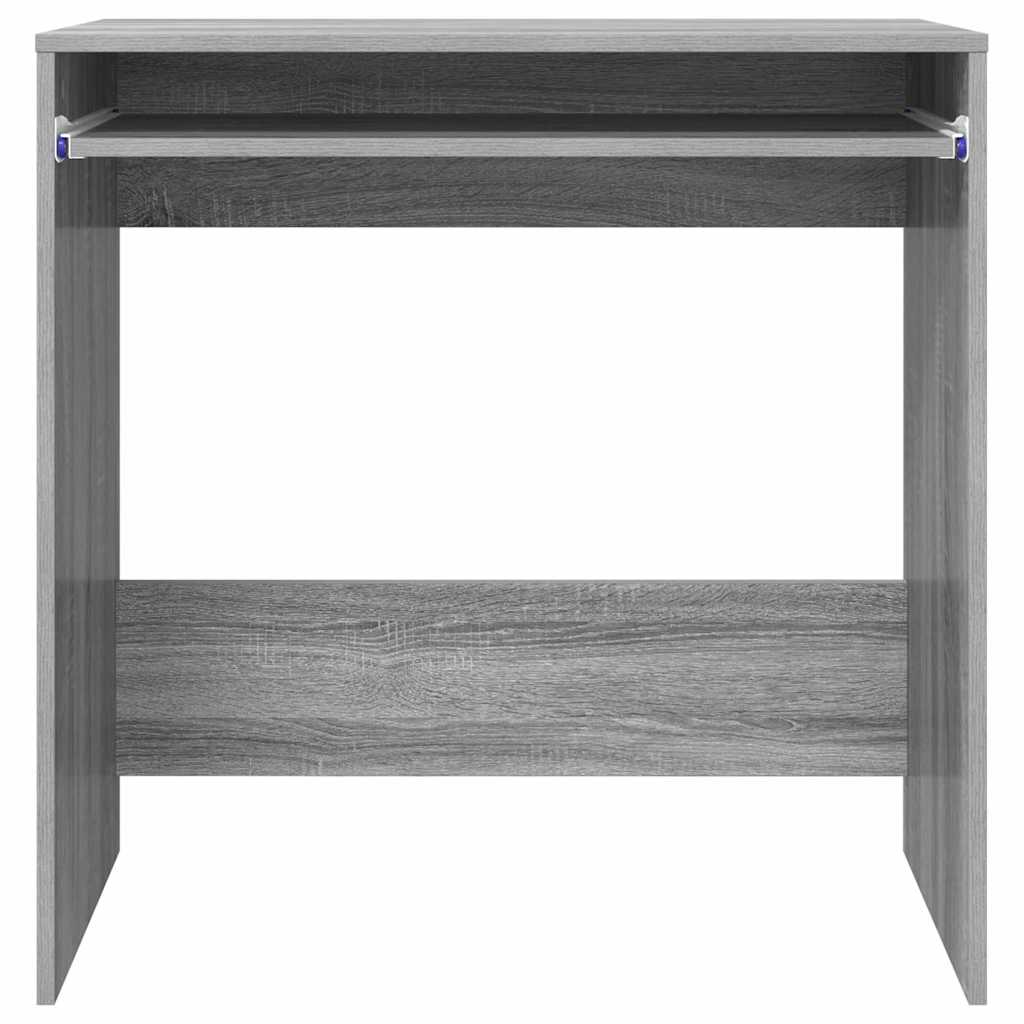 Stol s ladicama Siva Sonoma 77.5 x 43 x 79 cm Konstruirano drvo