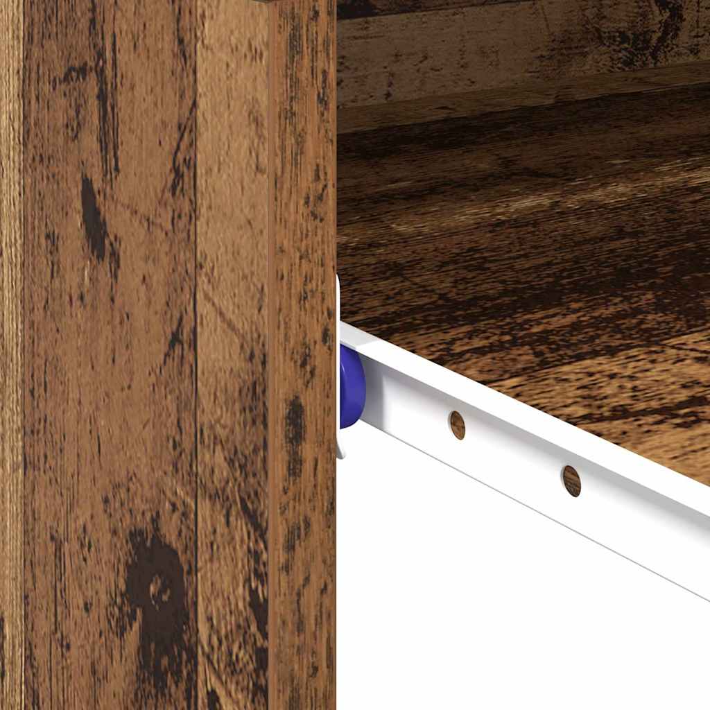 Stol s ladicama Staro drvo 77.5 x 43 x 79 cm Konstruirano drvo