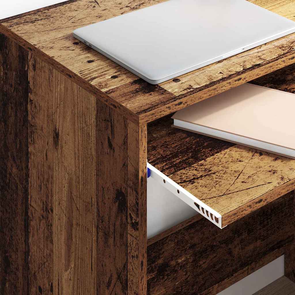 Stol s ladicama Staro drvo 77.5 x 43 x 79 cm Konstruirano drvo