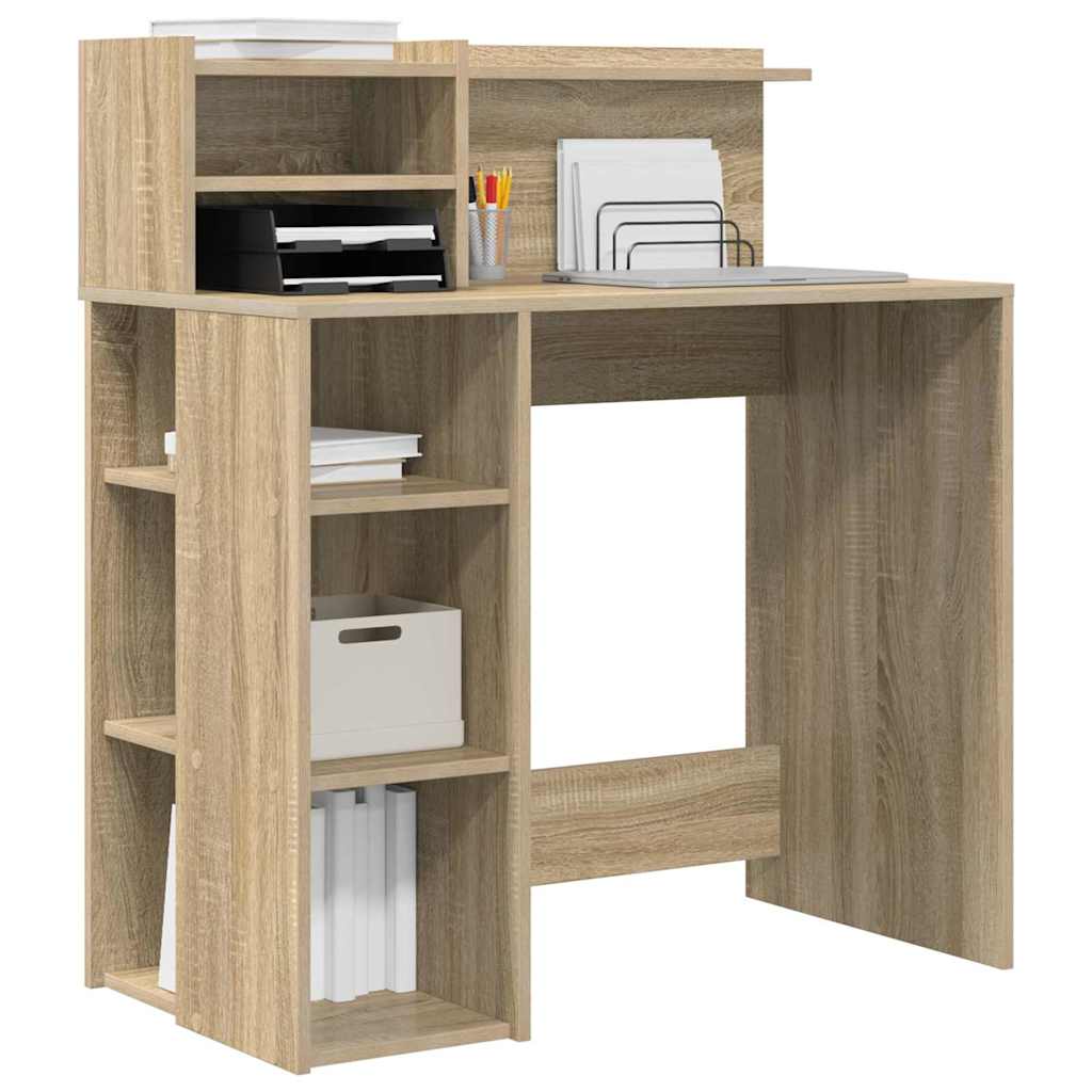 Stol Sonoma hrast 90 x 48 x 101,5 cm Konstruirano drvo