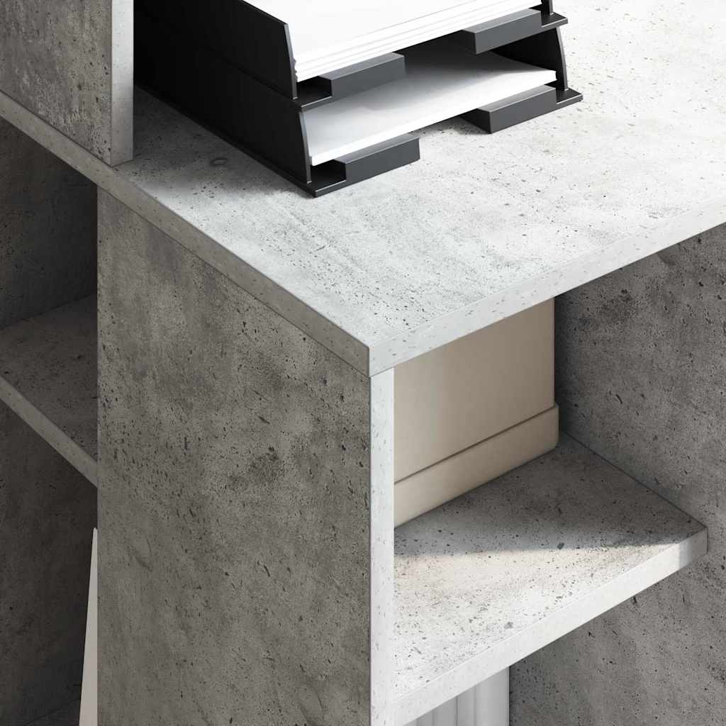 Stol Betonski sivi 90 x 48 x 101,5 cm Konstruirano drvo