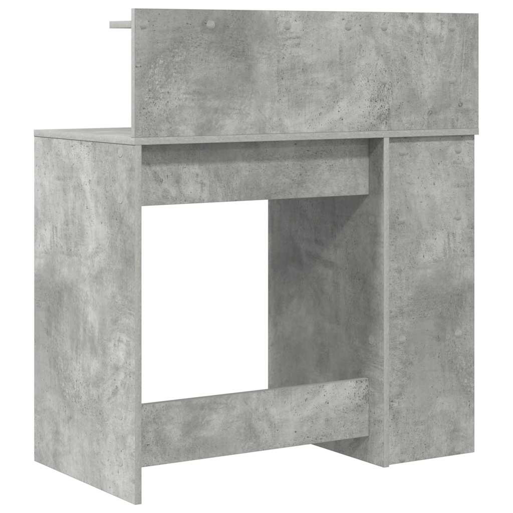 Stol Betonski sivi 90 x 48 x 101,5 cm Konstruirano drvo