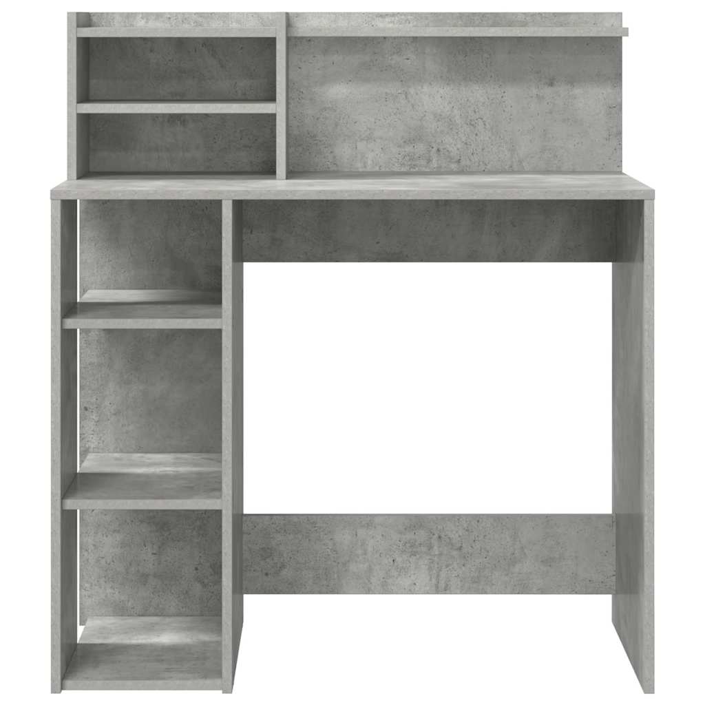 Stol Betonski sivi 90 x 48 x 101,5 cm Konstruirano drvo