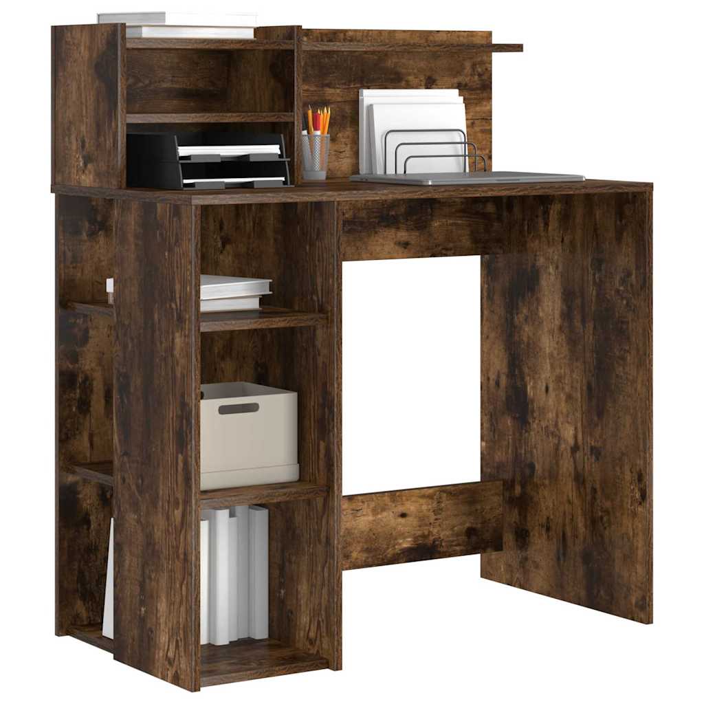 Stol Dimljeni hrast 90 x 48 x 101,5 cm Konstruirano drvo