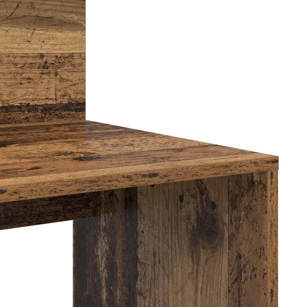 Stol s policom Staro drvo 90 x 48 x 101,5 cm Konstruirano drvo