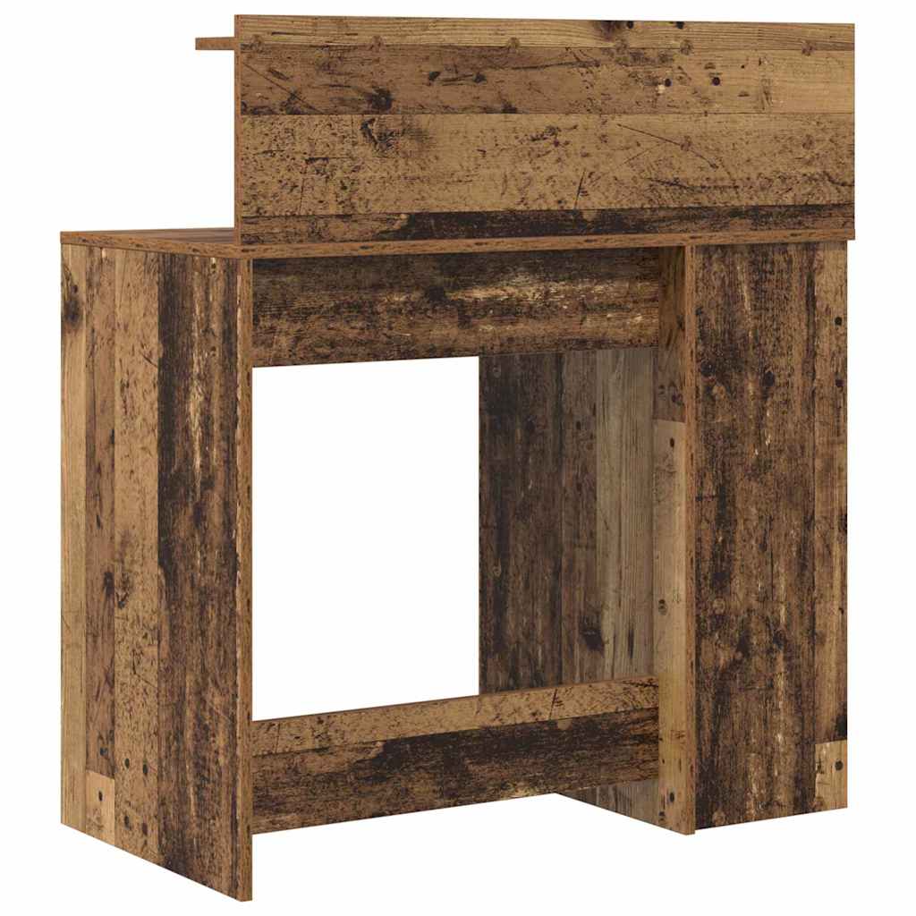 Stol s policom Staro drvo 90 x 48 x 101,5 cm Konstruirano drvo