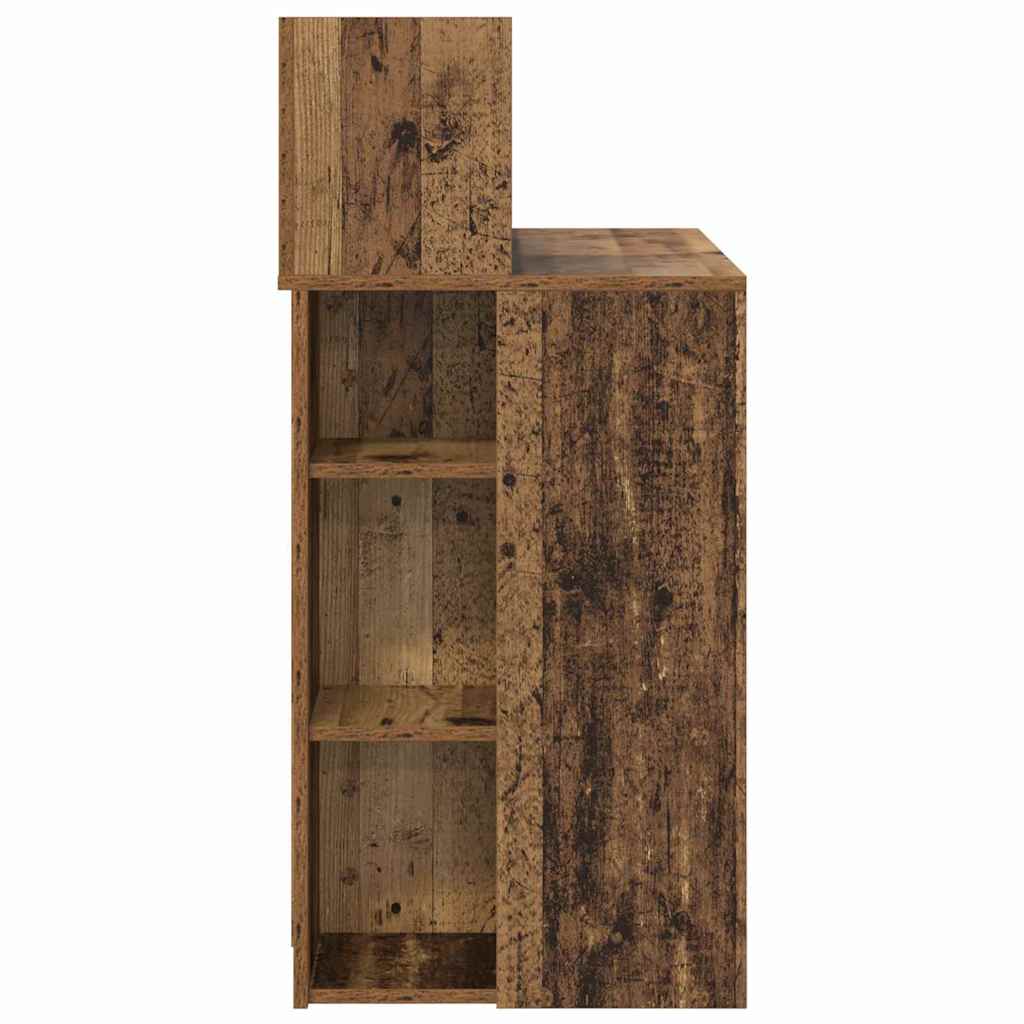 Stol s policom Staro drvo 90 x 48 x 101,5 cm Konstruirano drvo